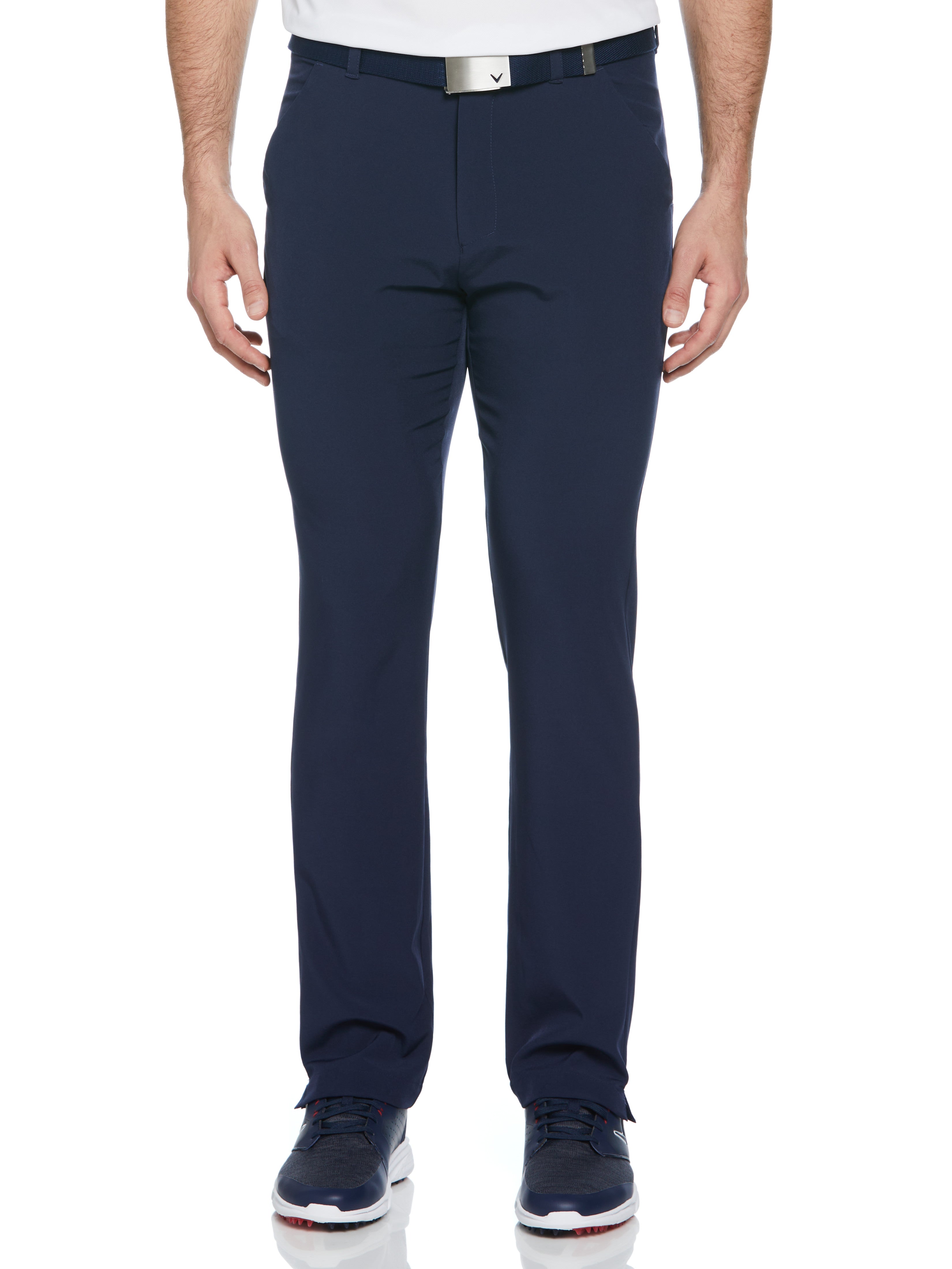 Callaway ネイビー ゴルフパンツ Mens Flat Front Swing Tech Golf Pants – Callaway Apparel