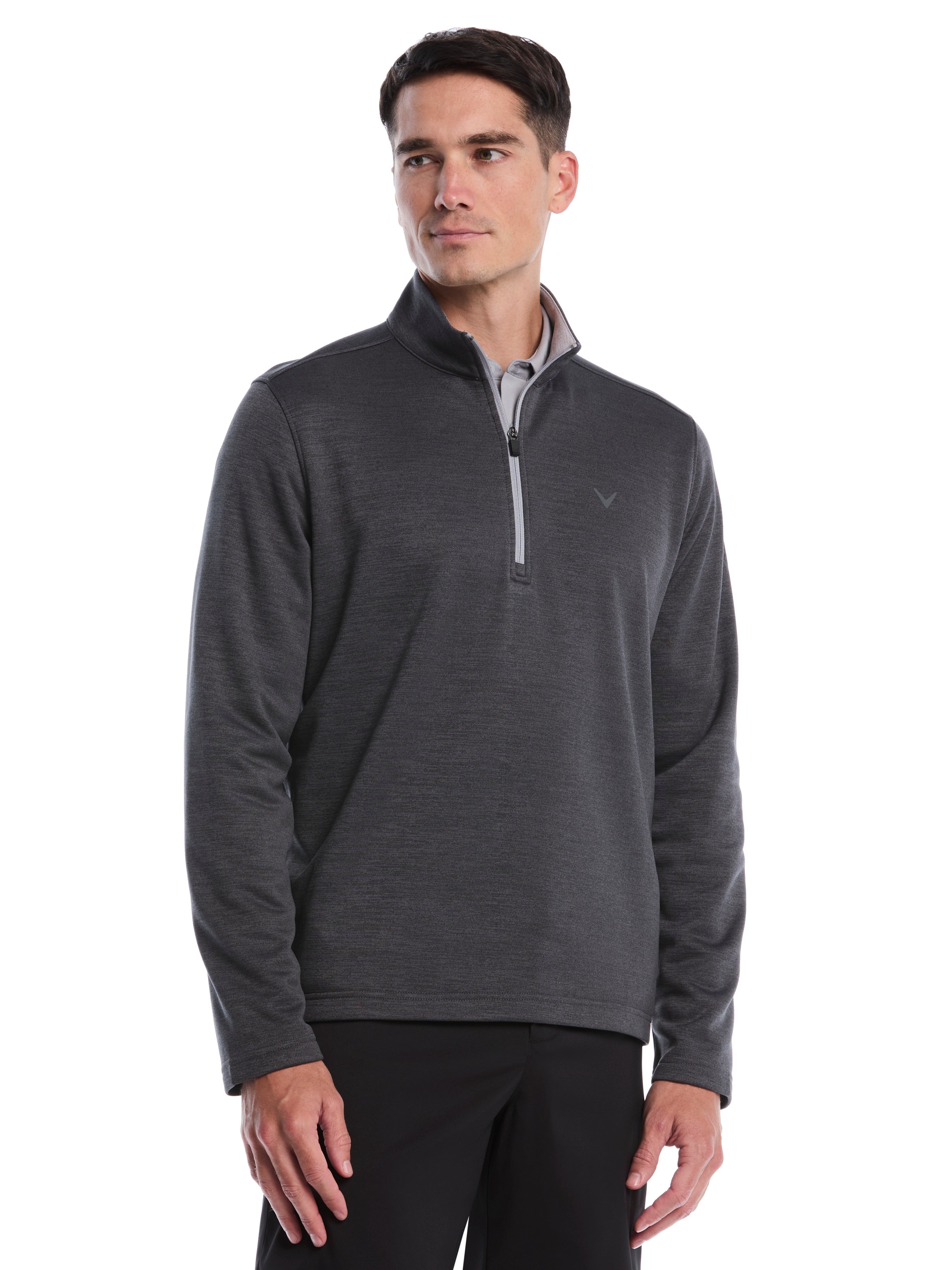 Mens Fleece Quarter Zip Golf Base Layer – Callaway Apparel
