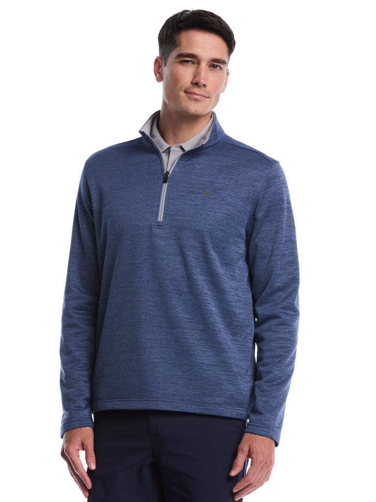 Mens Fleece Quarter Zip Golf Base Layer – Callaway Apparel