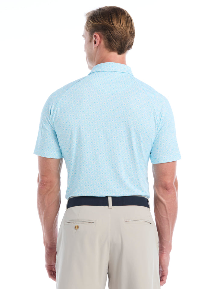 Mens Foulard Printed Essential Polo-Polos-Callaway