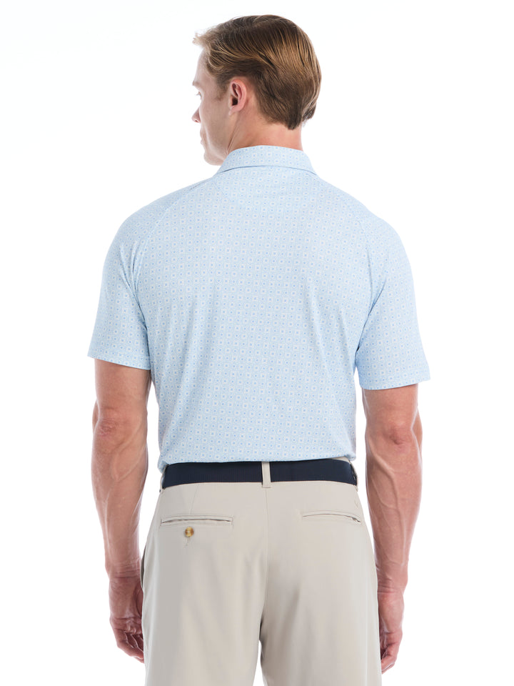 Mens Foulard Printed Essential Polo-Polos-Callaway