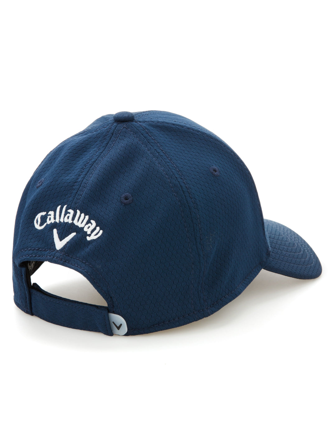 Front Crested Structured Golf Hat (Navy/Black) 