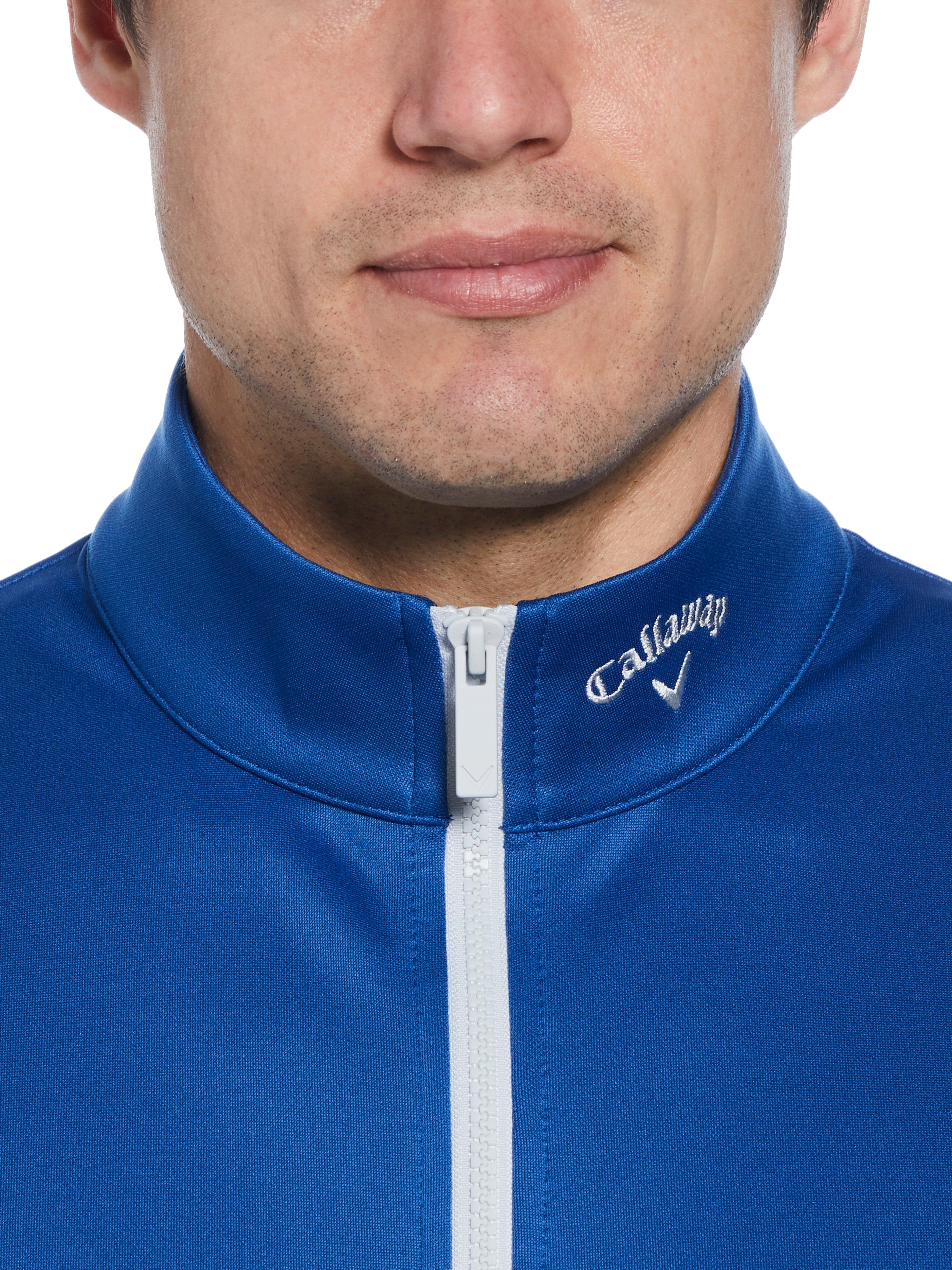 Mens Full Zip Chevron Back Golf Vest – Callaway Apparel