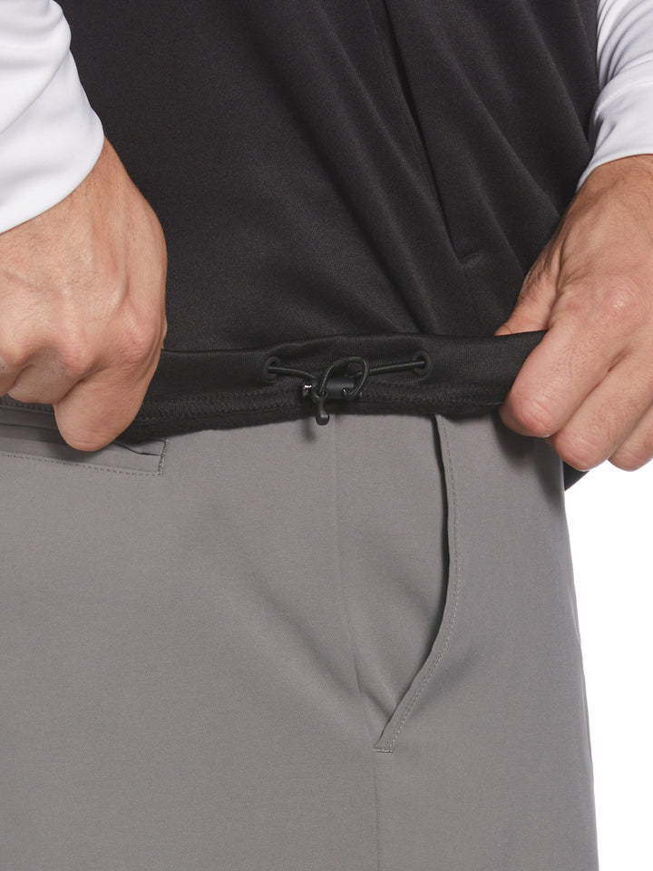 Mens Full Zip Chevron Back Golf Vest-Vests-Callaway