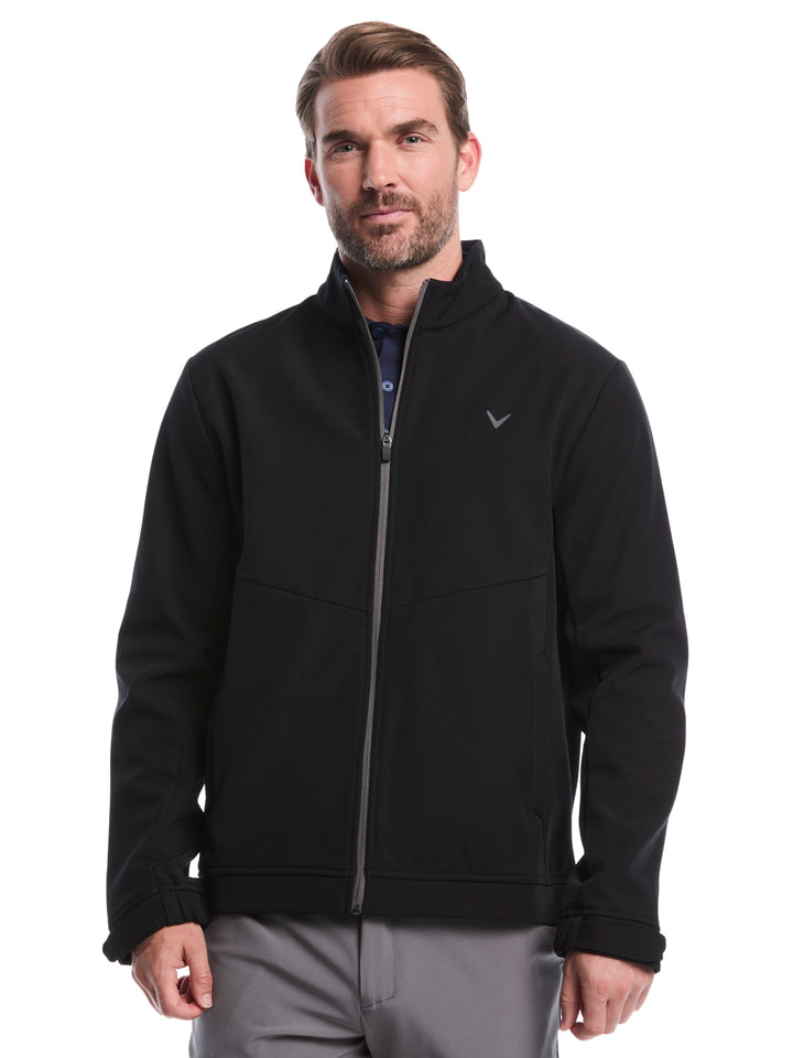 Full Zip Golf Jacket (Caviar) 