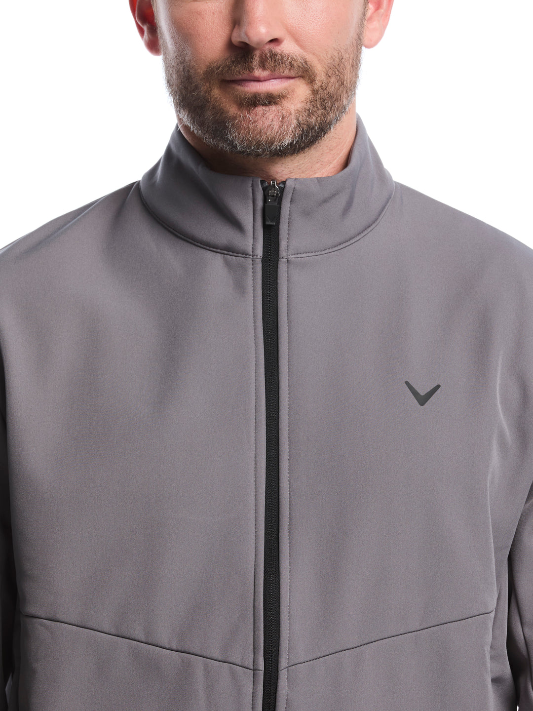 Full Zip Golf Jacket (Quiet Shade) 
