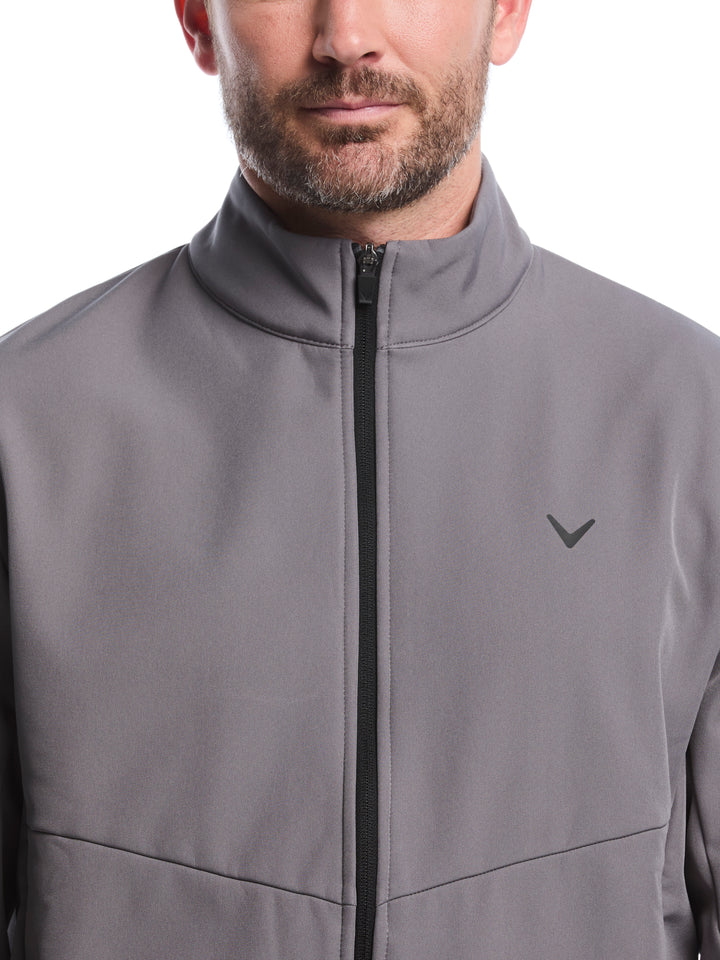 Full Zip Golf Jacket (Quiet Shade) 