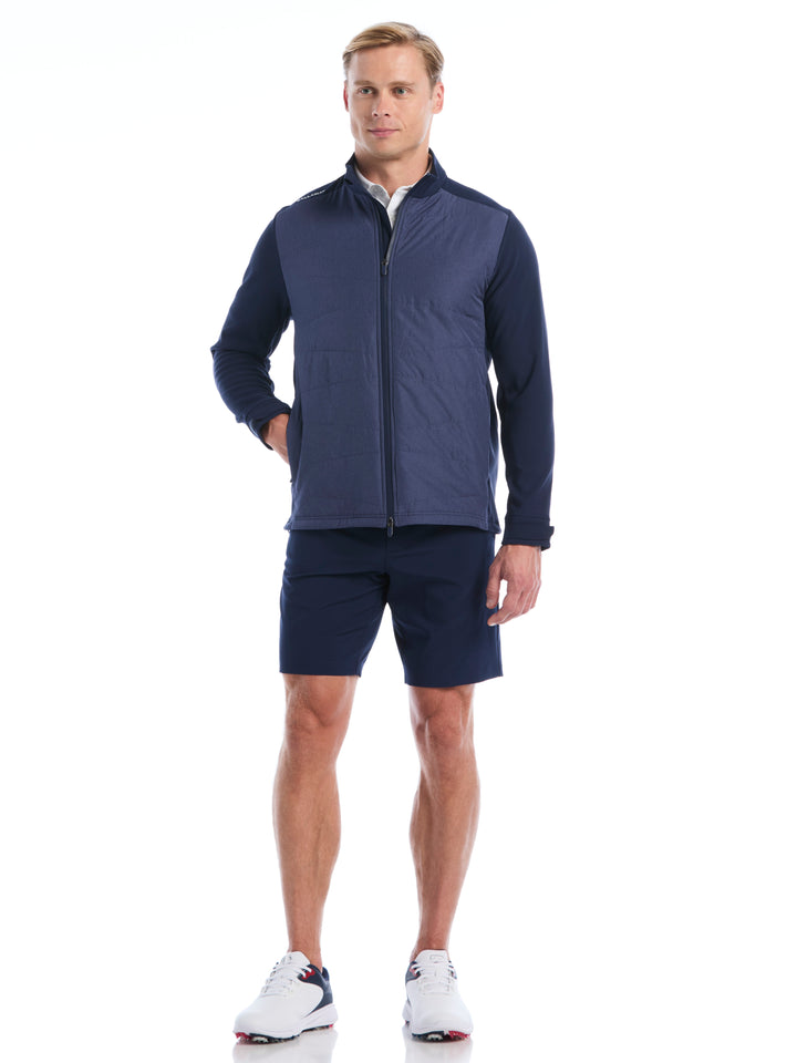 Mens Full Zip Insulated Softshell Jacket-Jackets-Callaway