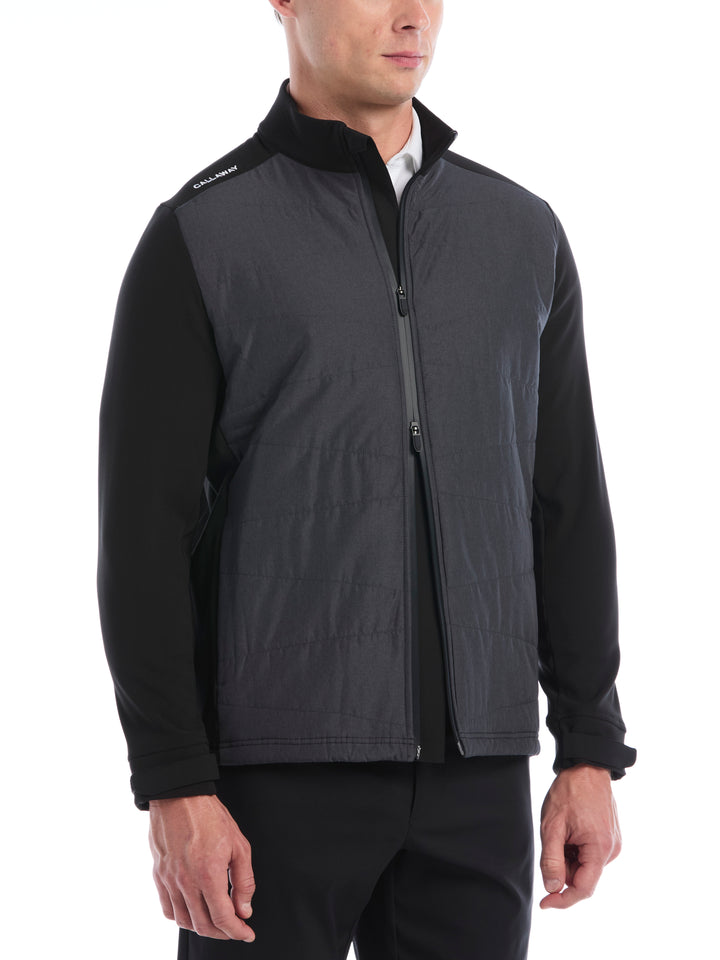 Mens Full Zip Insulated Softshell Jacket-Jackets-Callaway