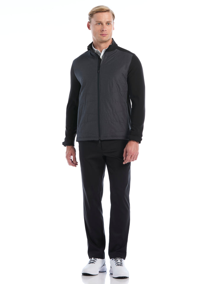 Mens Full Zip Insulated Softshell Jacket-Jackets-Callaway