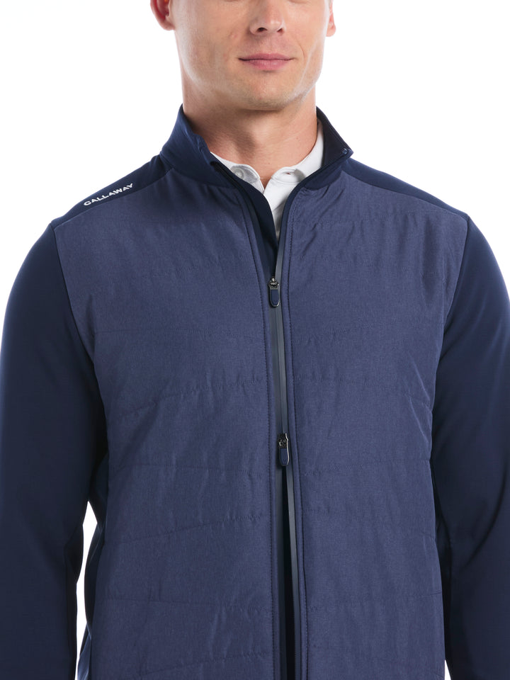 Mens Full Zip Insulated Softshell Jacket-Jackets-Callaway