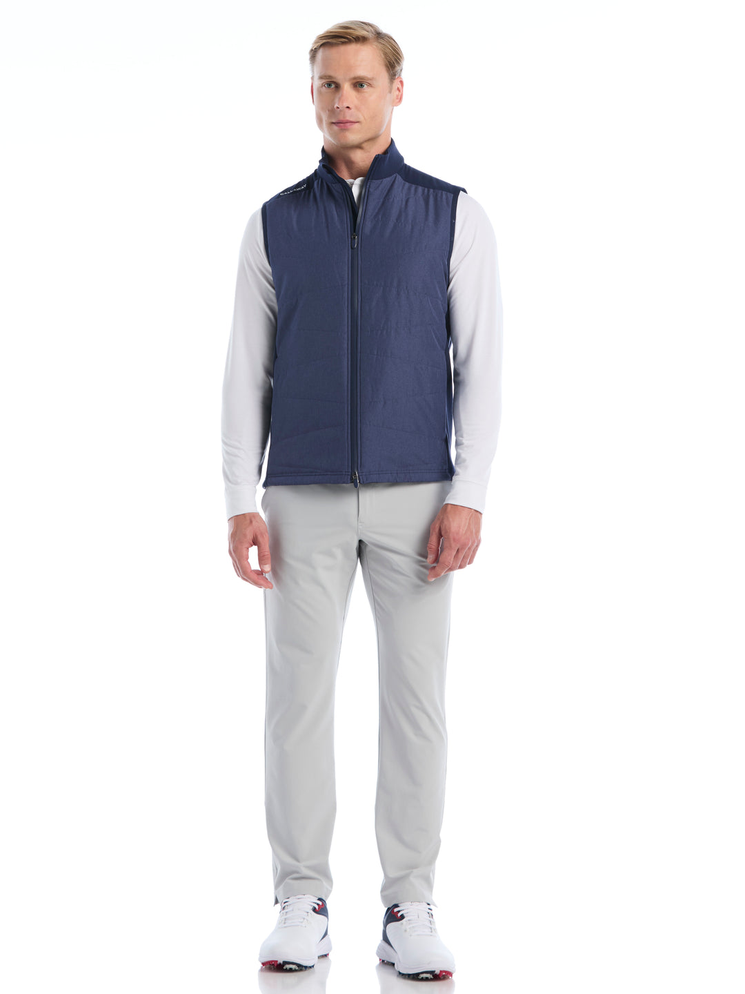 Mens Full Zip Insulated Softshell Vest-Vests-Callaway