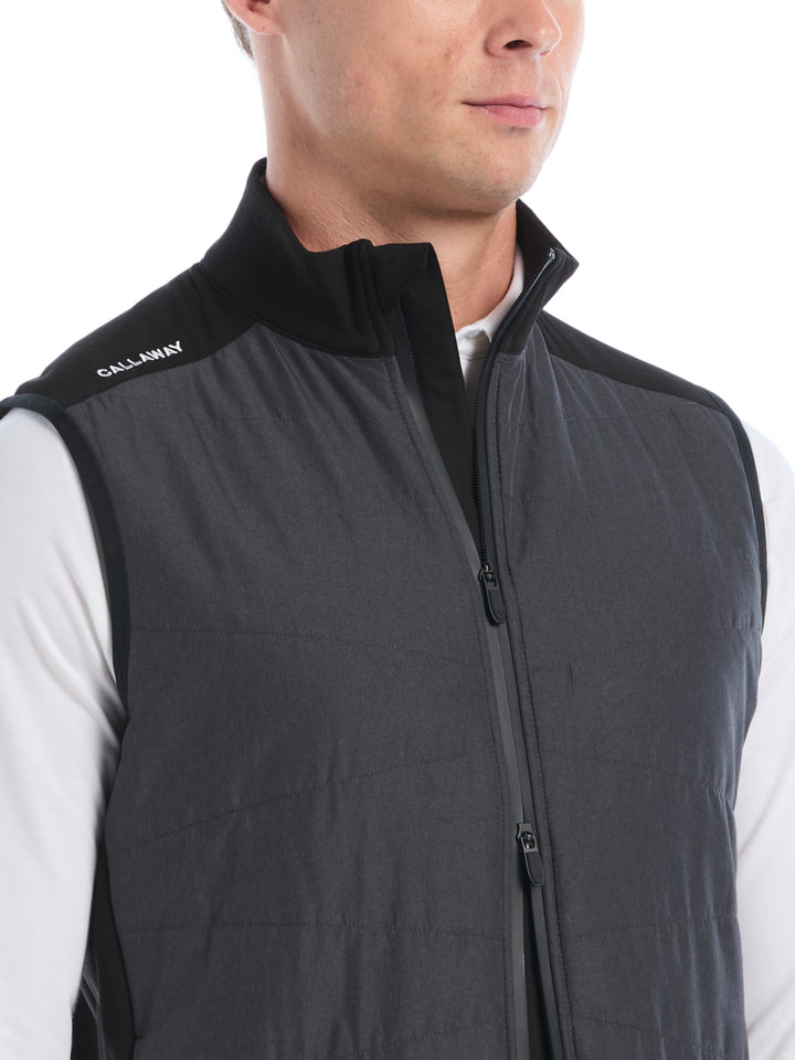 Mens Full Zip Insulated Softshell Vest-Vests-Callaway