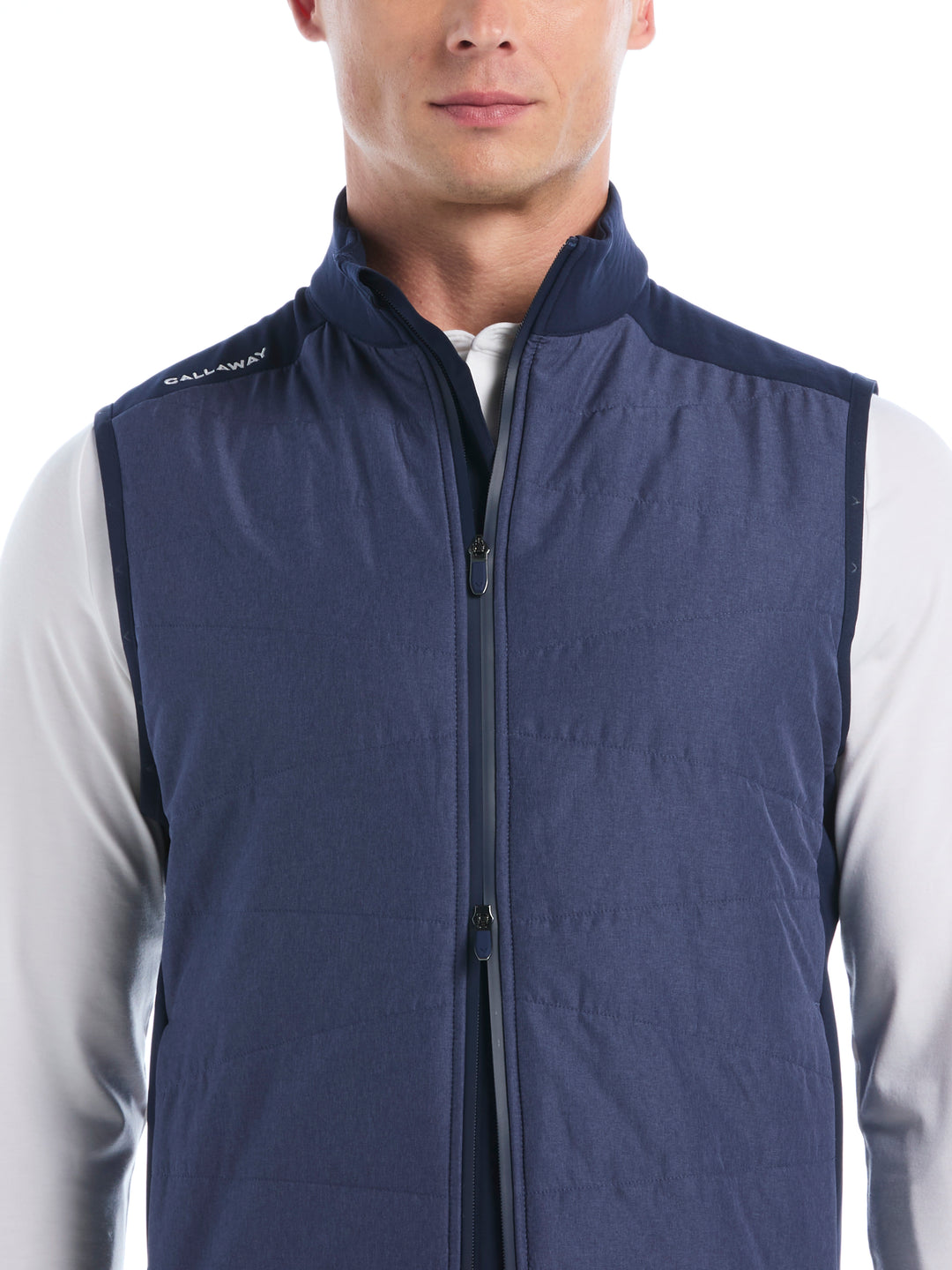 Mens Full Zip Insulated Softshell Vest-Vests-Callaway