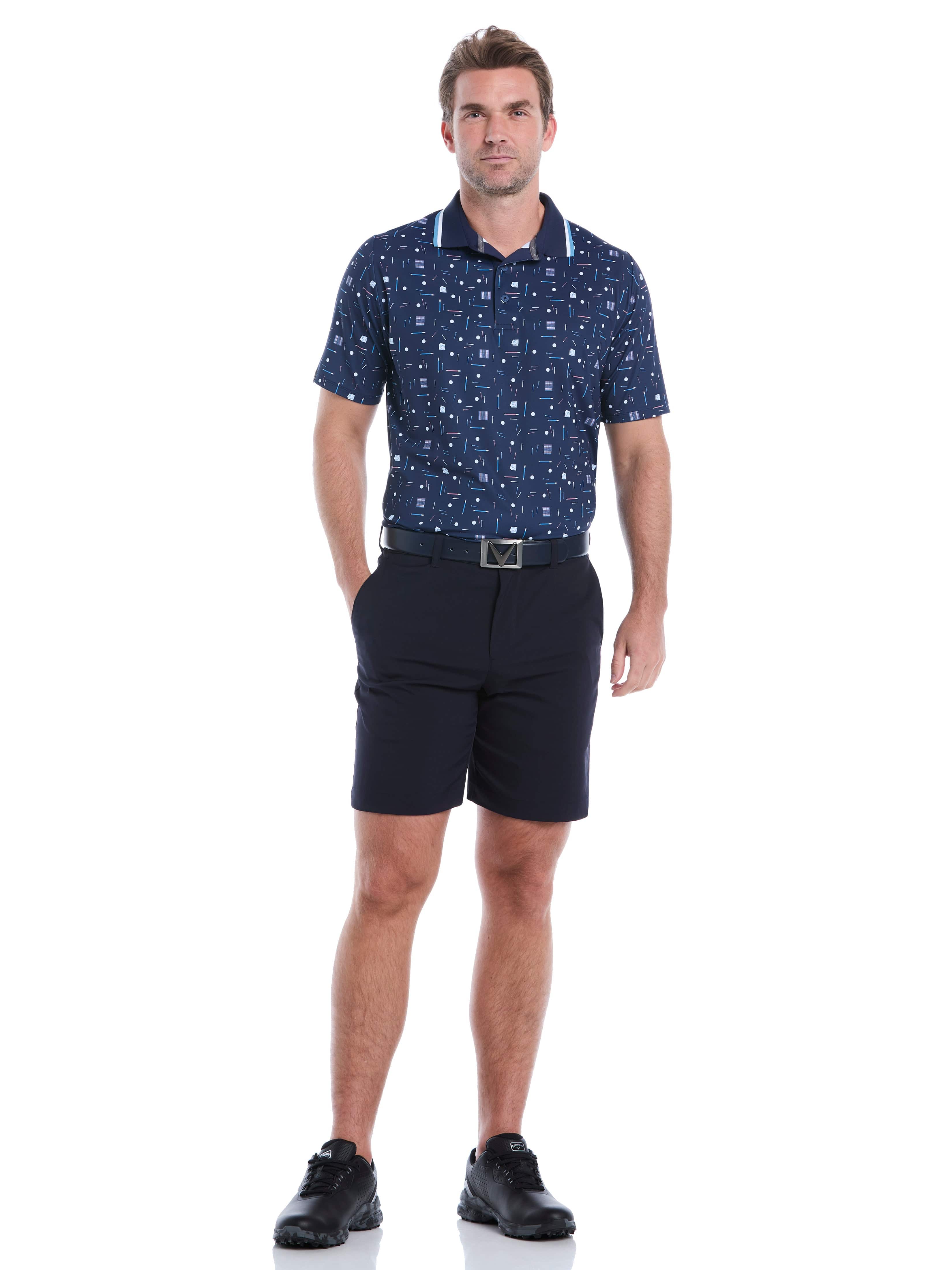 Mens Golf Collection Print Golf Polo Shirt – Callaway Apparel
