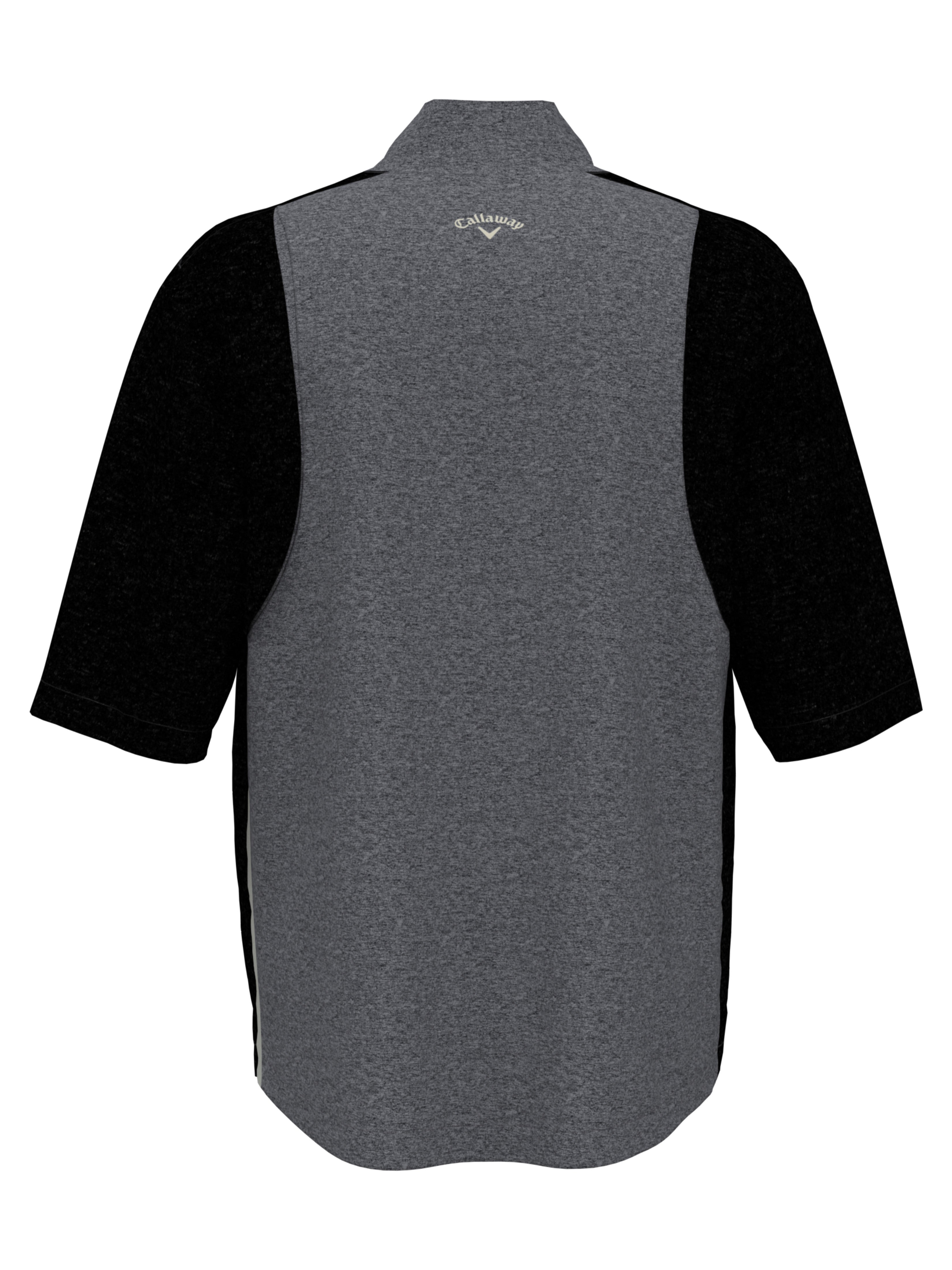 Mens Heather Blocked Half Zip Golf Pullover – Callaway Apparel