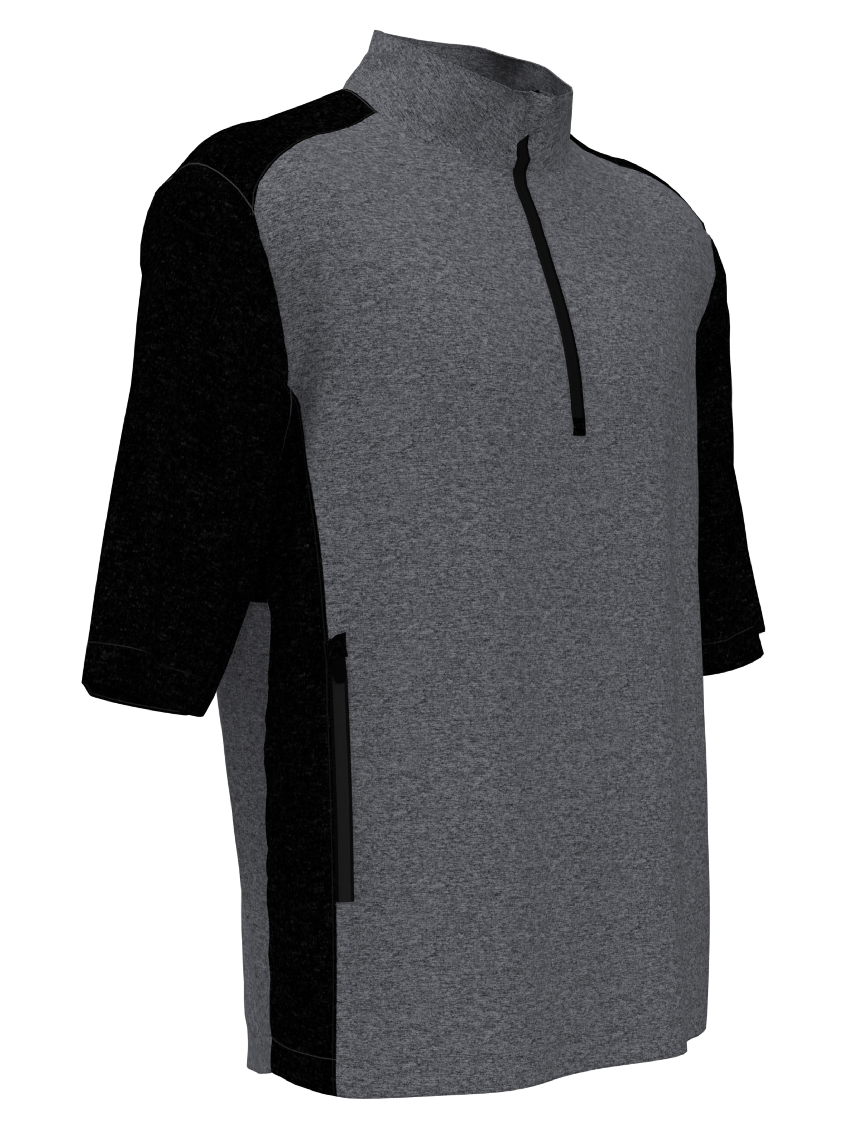 Mens Heather Blocked Half Zip Golf Pullover – Callaway Apparel