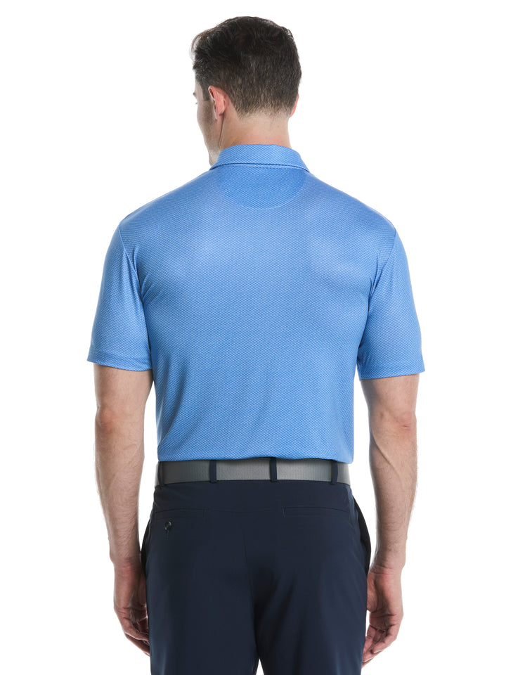 Mens Heather Geo Print Golf Polo (Regatta) 