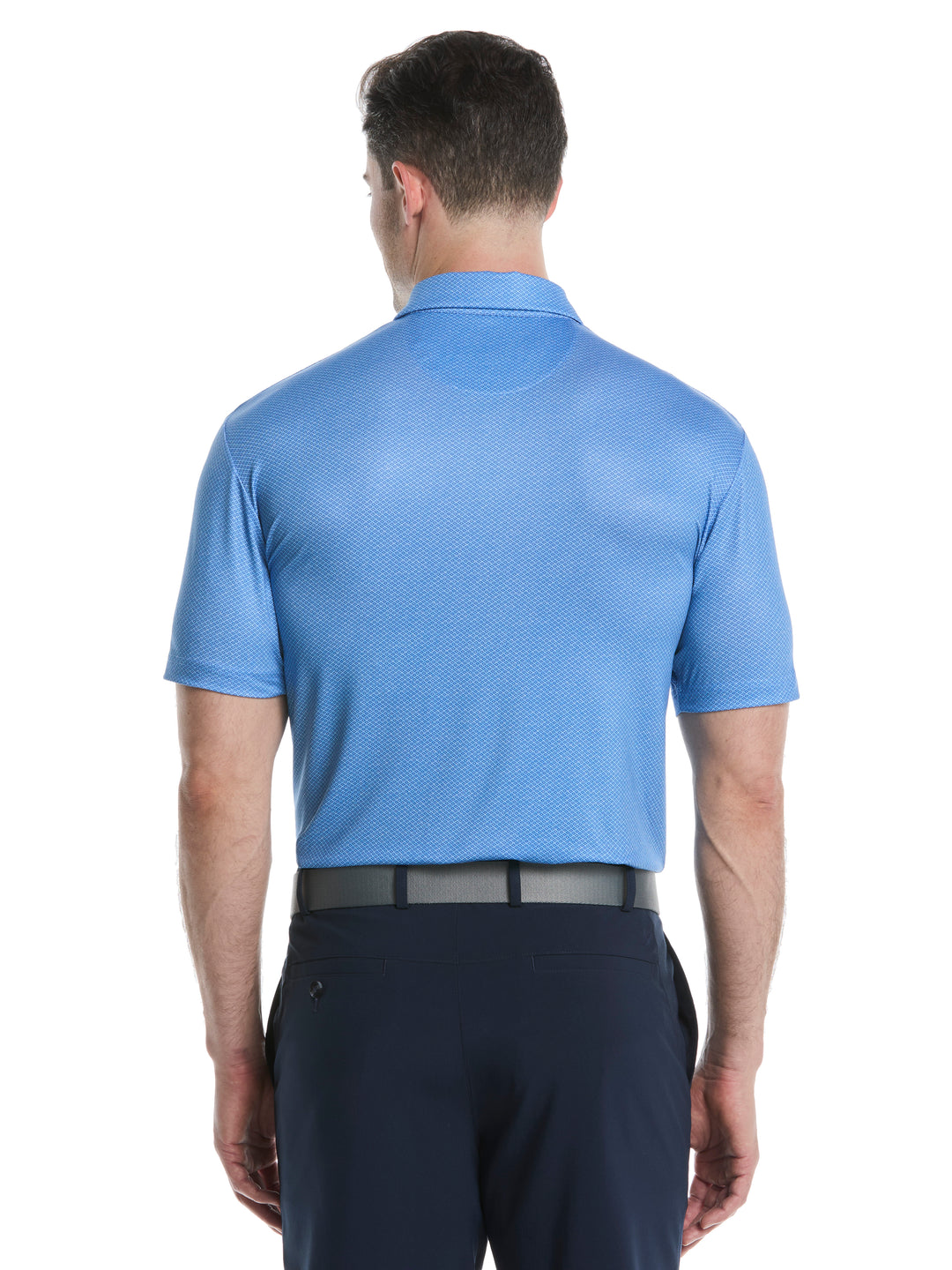 Mens Heather Geo Print Golf Polo (Regatta) 