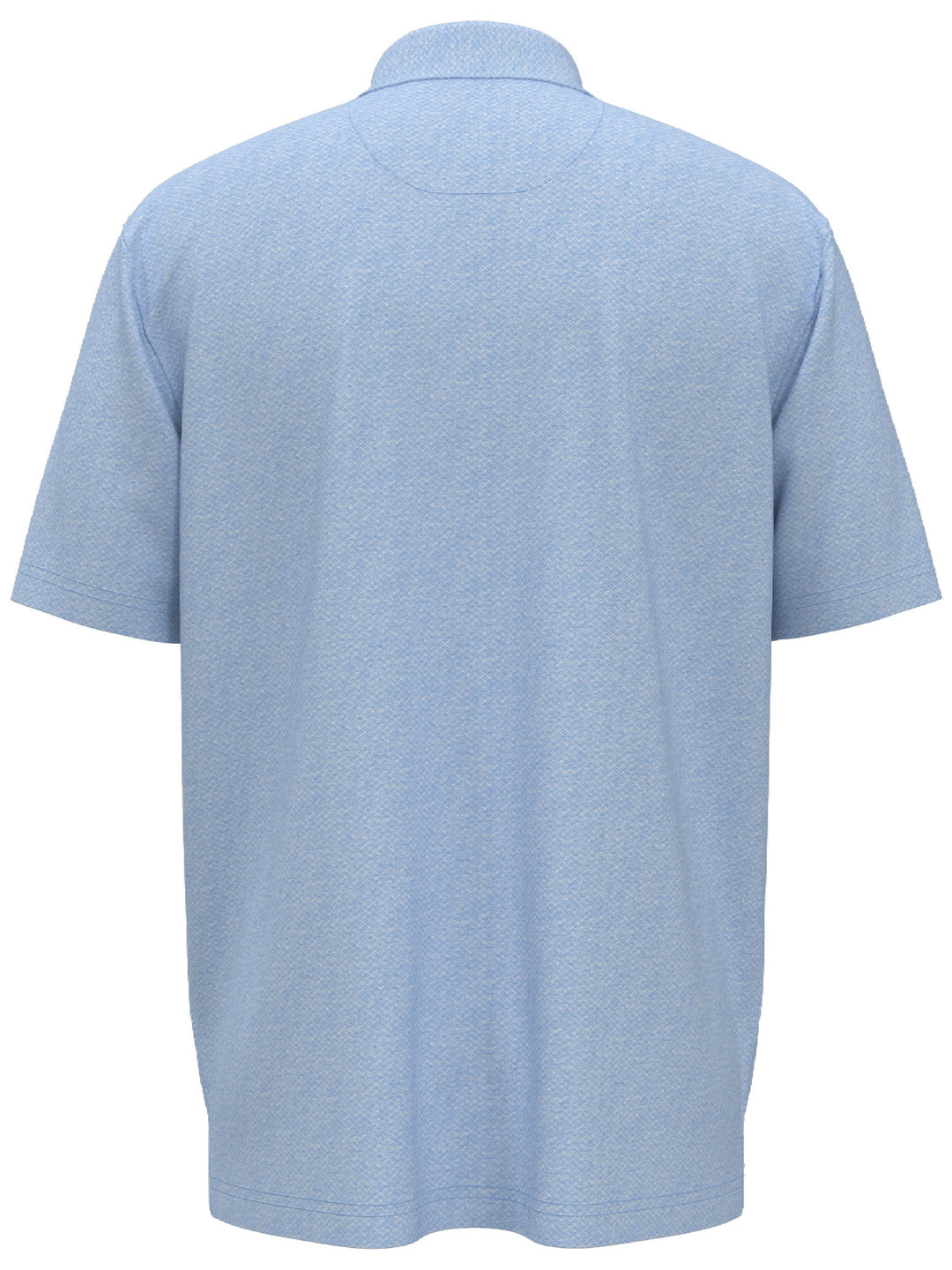 Heather Geo Print Golf Polo (Comet Sea Star)