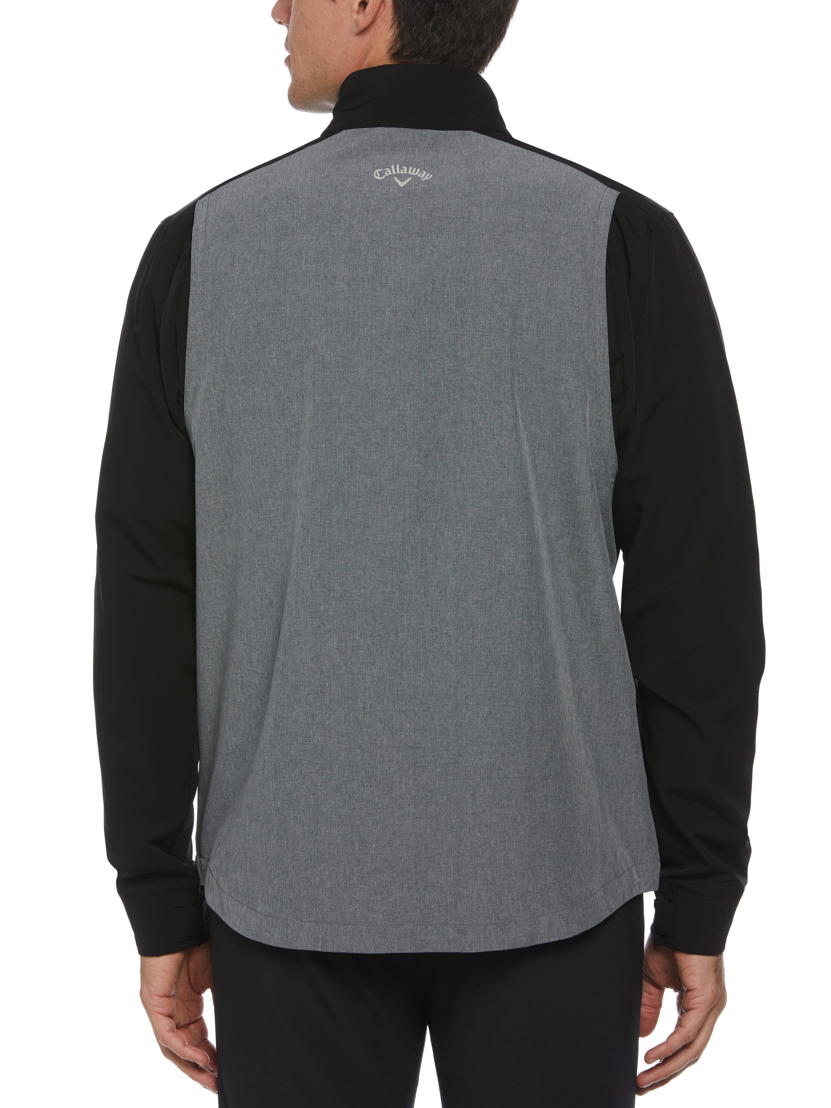 Mens Heathered Block Full Zip Golf Jacket – Callaway Apparel