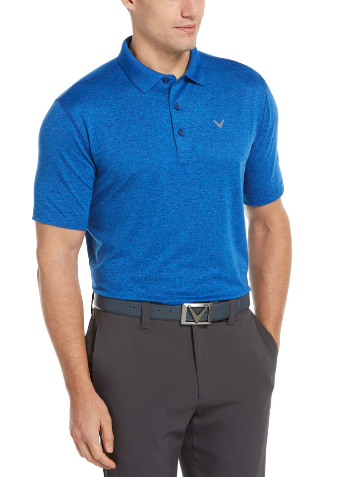 Mens Heathered Polo-Polos-Callaway