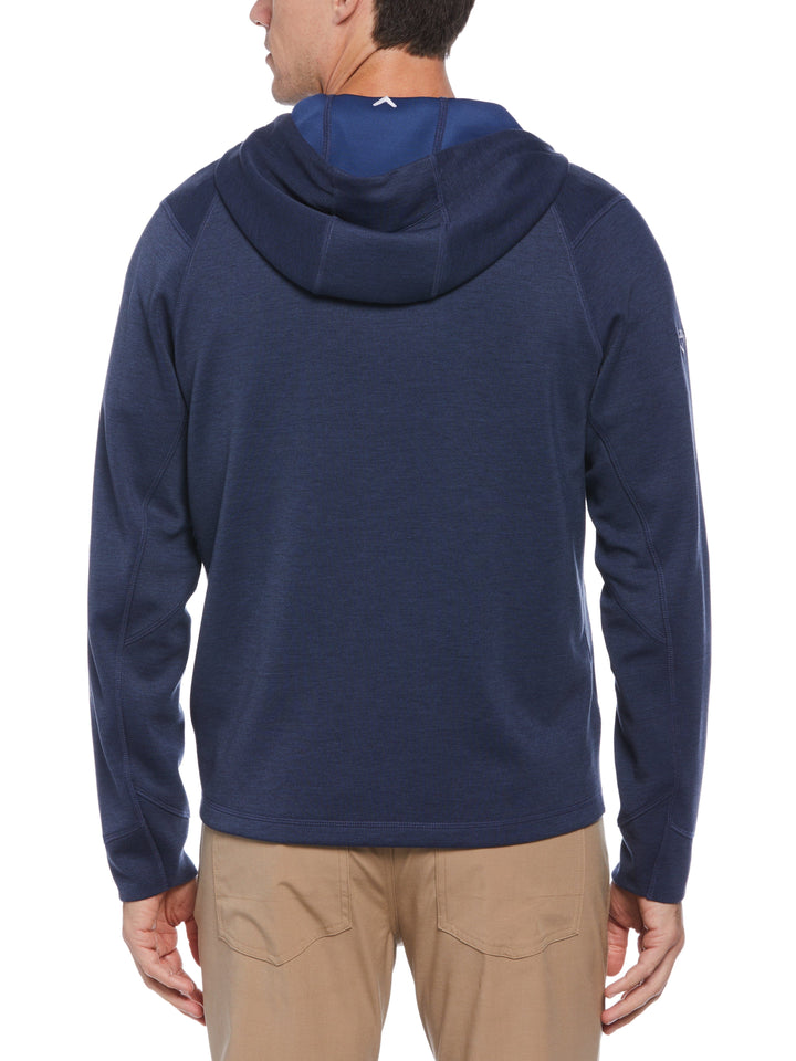 Mens Heathered Premium Half Zip Golf Hoodie-Jackets-Callaway