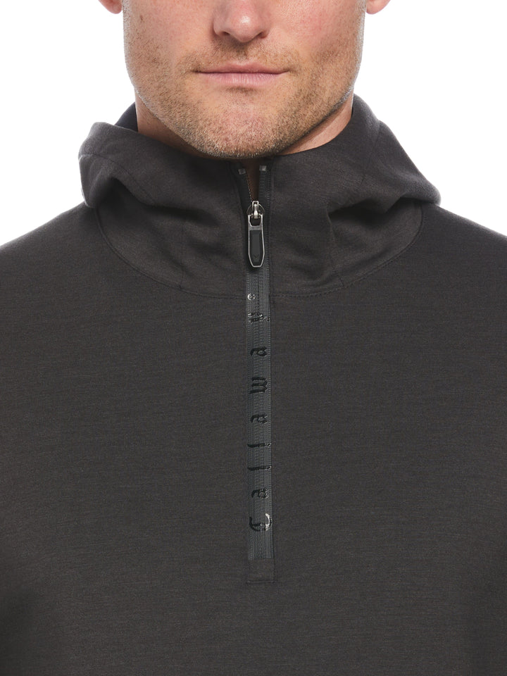 Mens Heathered Premium Half Zip Golf Hoodie-Jackets-Callaway