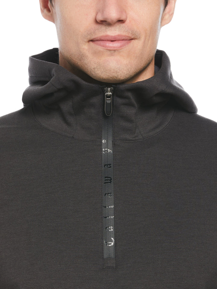 Mens Heathered Premium Half Zip Golf Hoodie-Jackets-Callaway