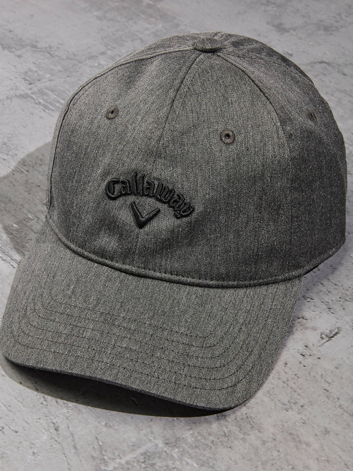 Mens Heritage Twill Adjustable Golf Hat-Hats-Callaway