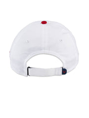 Mens Heritage Twill Golf Hat-Hats-White/Navy/Red-OS-Callaway