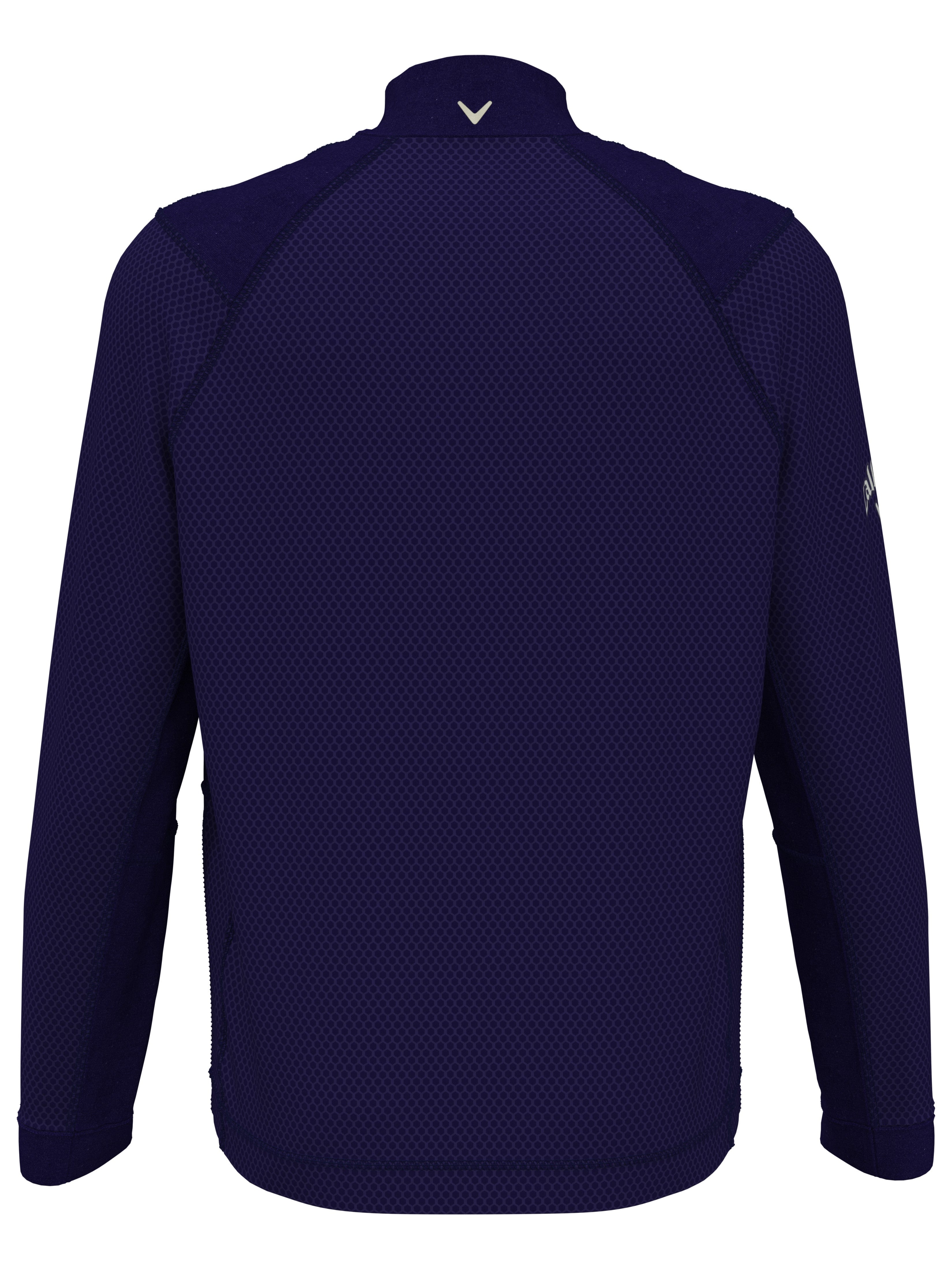 Mens Hexagon Textured Half Zip Base Layer Golf Top – Callaway Apparel