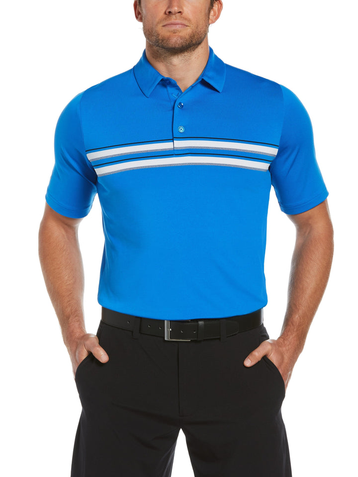 Mens Jaspe Chest Stripe Golf Polo-Polos-Callaway