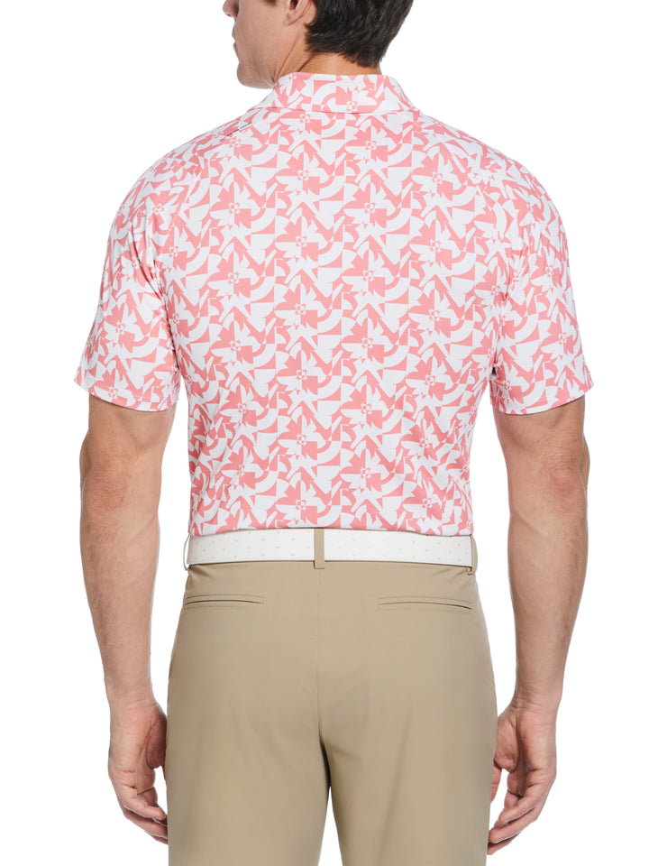 Mens Layered Floral Print (Strawberry Pink) 