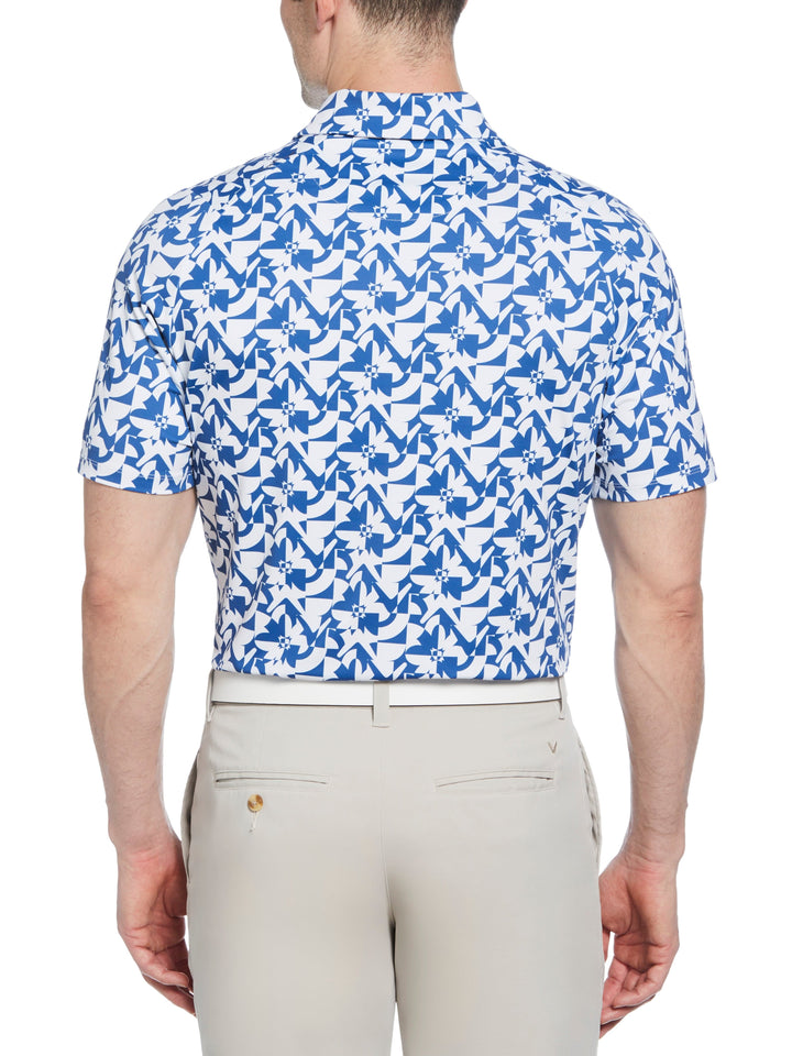 Mens Layered Floral Print (Galaxy Blue) 