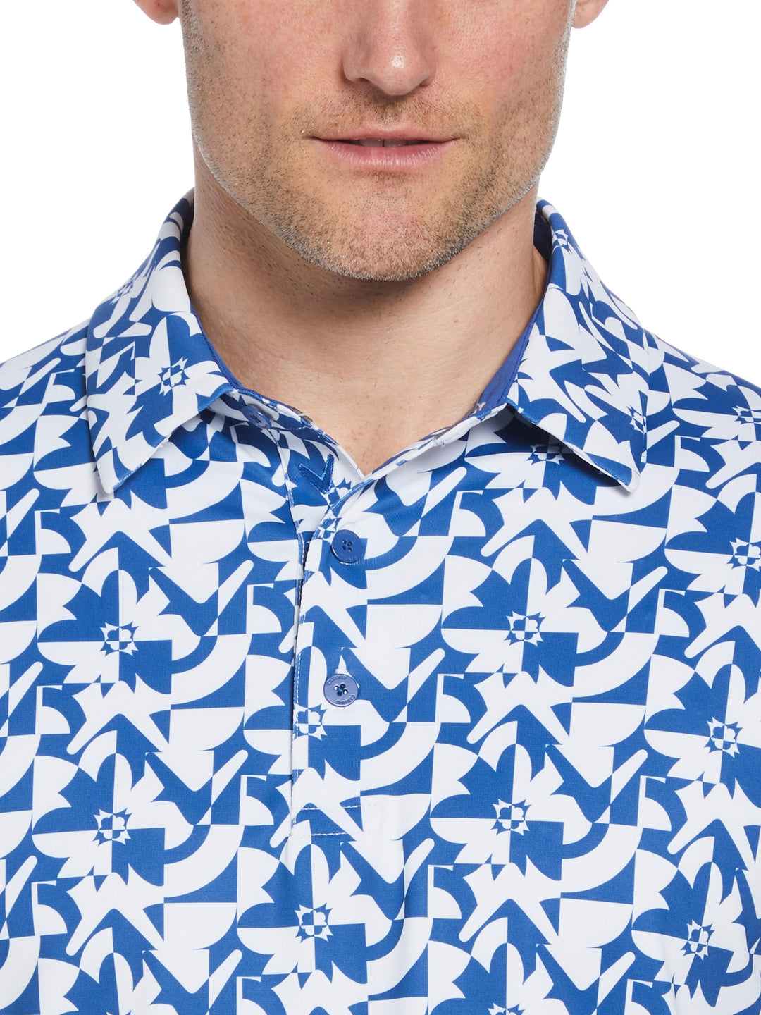 Mens Layered Floral Print (Galaxy Blue) 