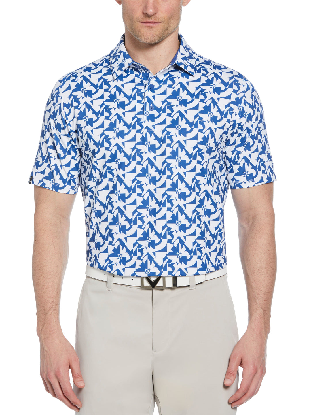 Mens Layered Floral Print (Galaxy Blue) 