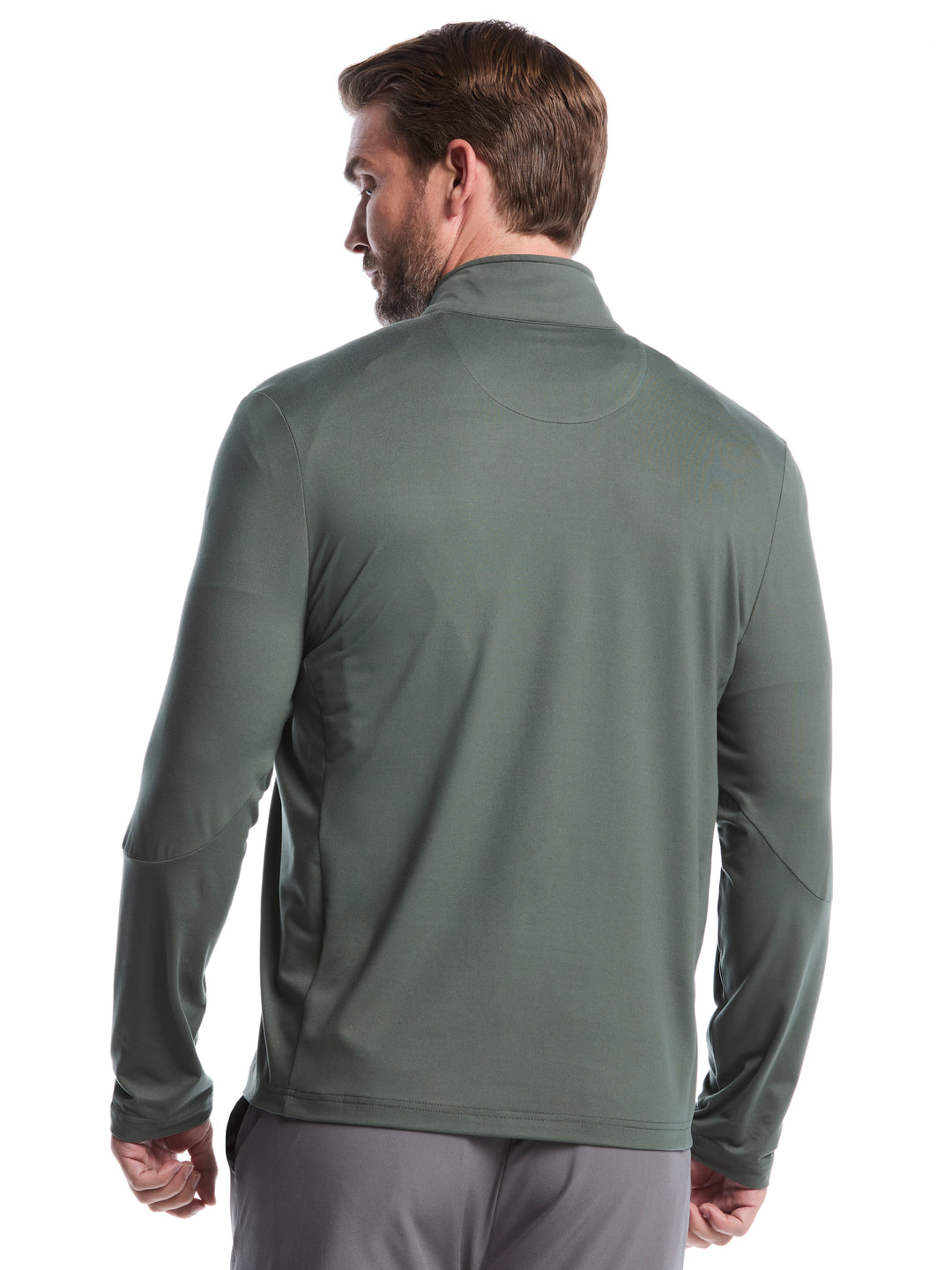 Lightweight 1/4 Zip Golf Pullover (Dark Forest) 