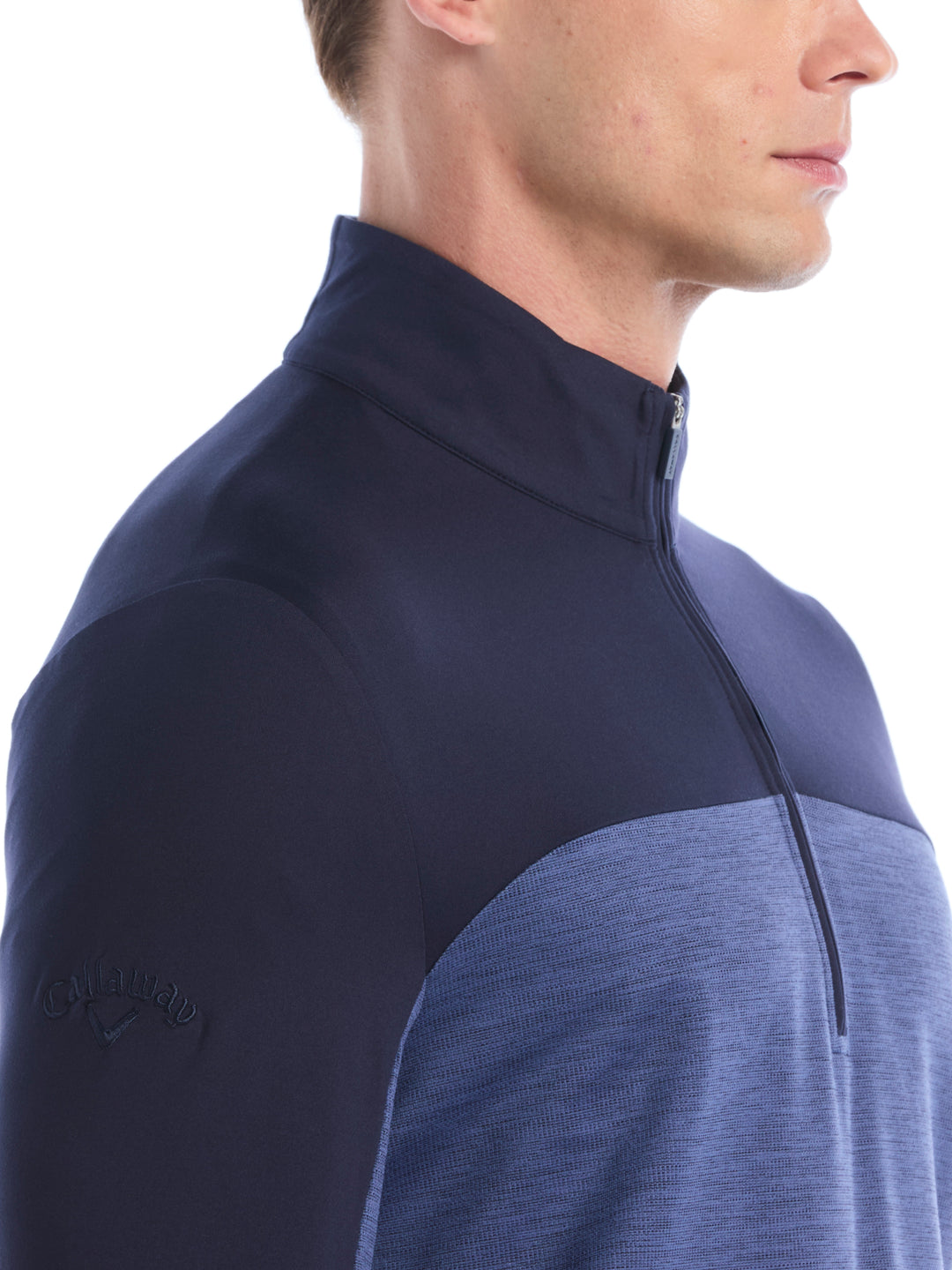 Mens Lightweight Lux Touch Quarter Zip-Pullovers-Callaway