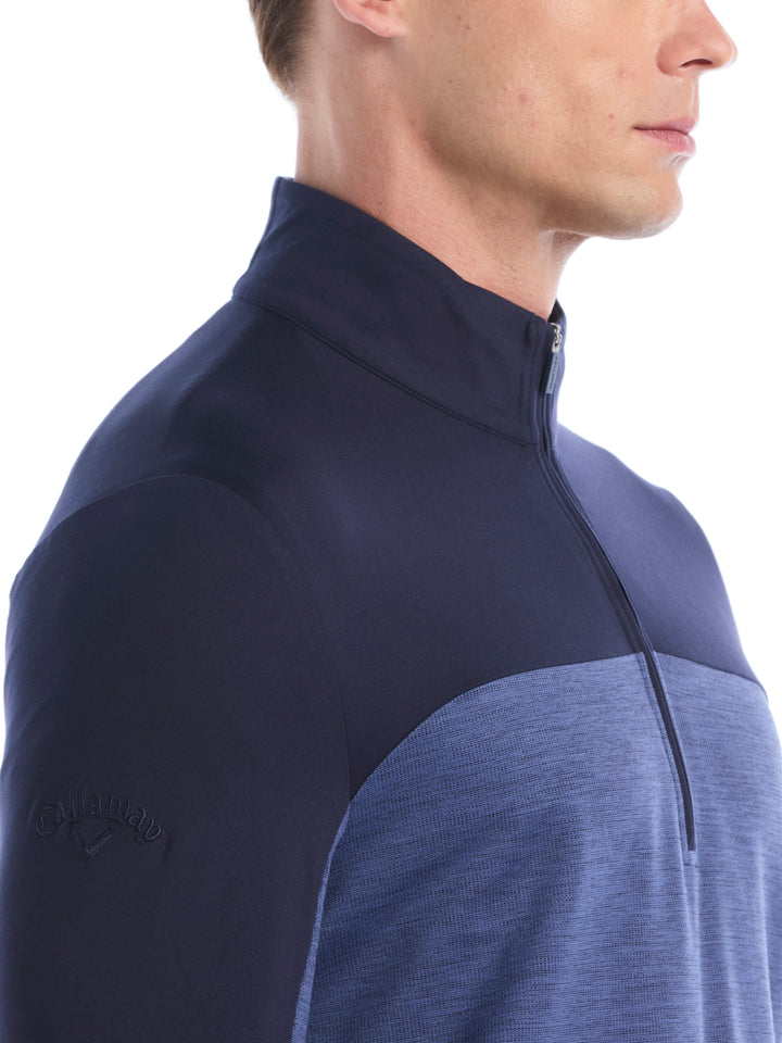 Mens Lightweight Lux Touch Quarter Zip-Pullovers-Callaway
