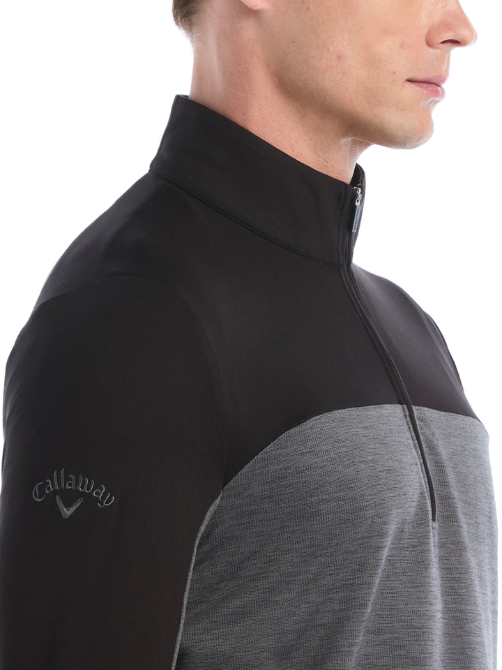 Mens Lightweight Lux Touch Quarter Zip-Pullovers-Callaway