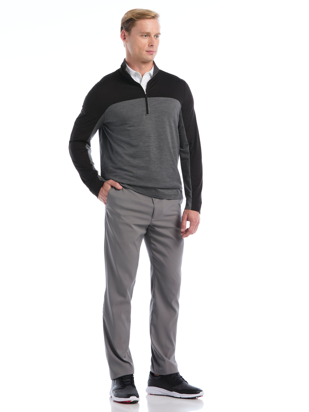 Mens Lightweight Lux Touch Quarter Zip-Pullovers-Callaway