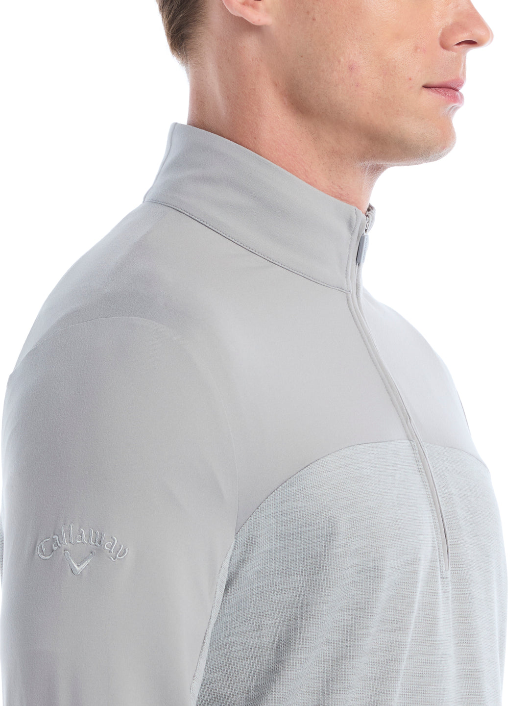 Mens Lightweight Lux Touch Quarter Zip-Pullovers-Callaway