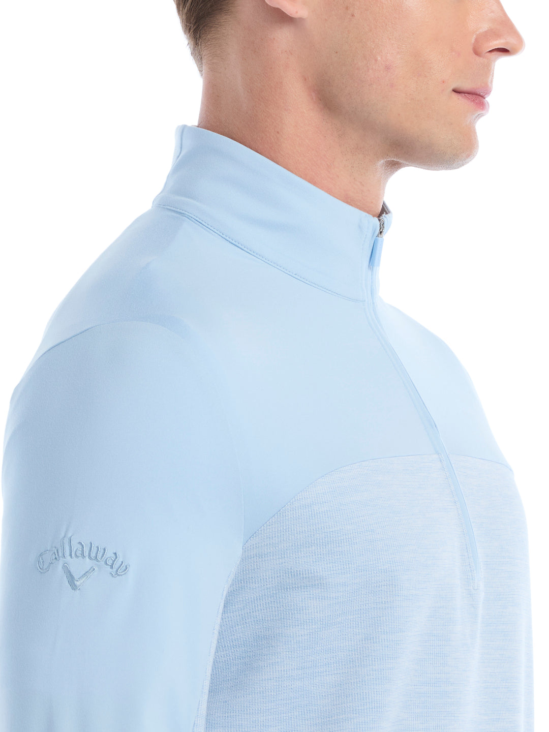 Mens Lightweight Lux Touch Quarter Zip-Pullovers-Callaway
