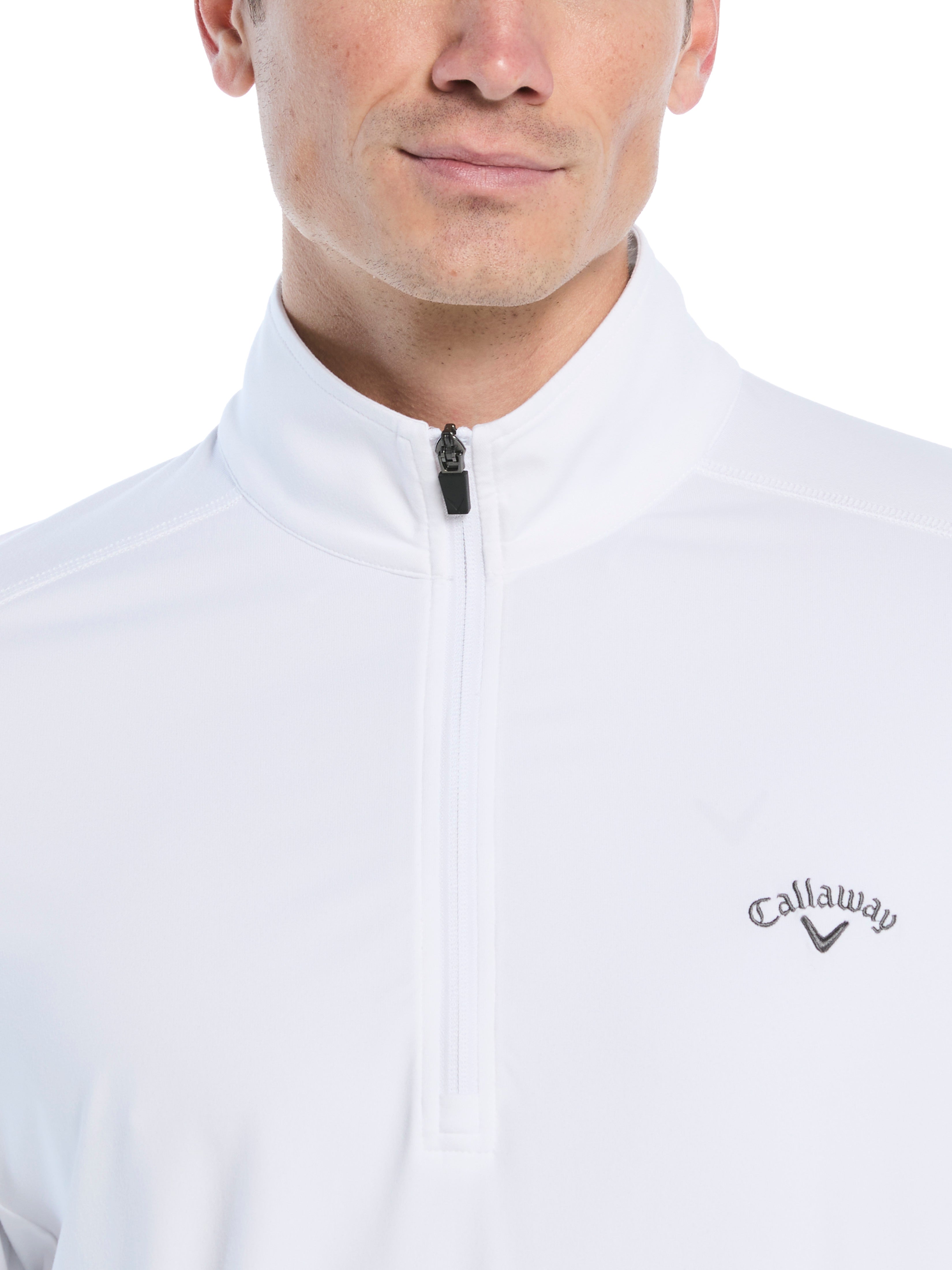 Mens Lightweight Quarter Zip Golf Pullover – Callaway Apparel