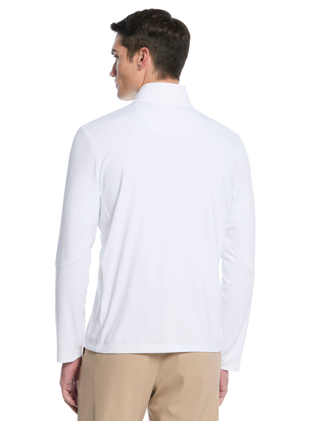 Lightweight 1/4 Zip Golf Pullover (Bright White) 