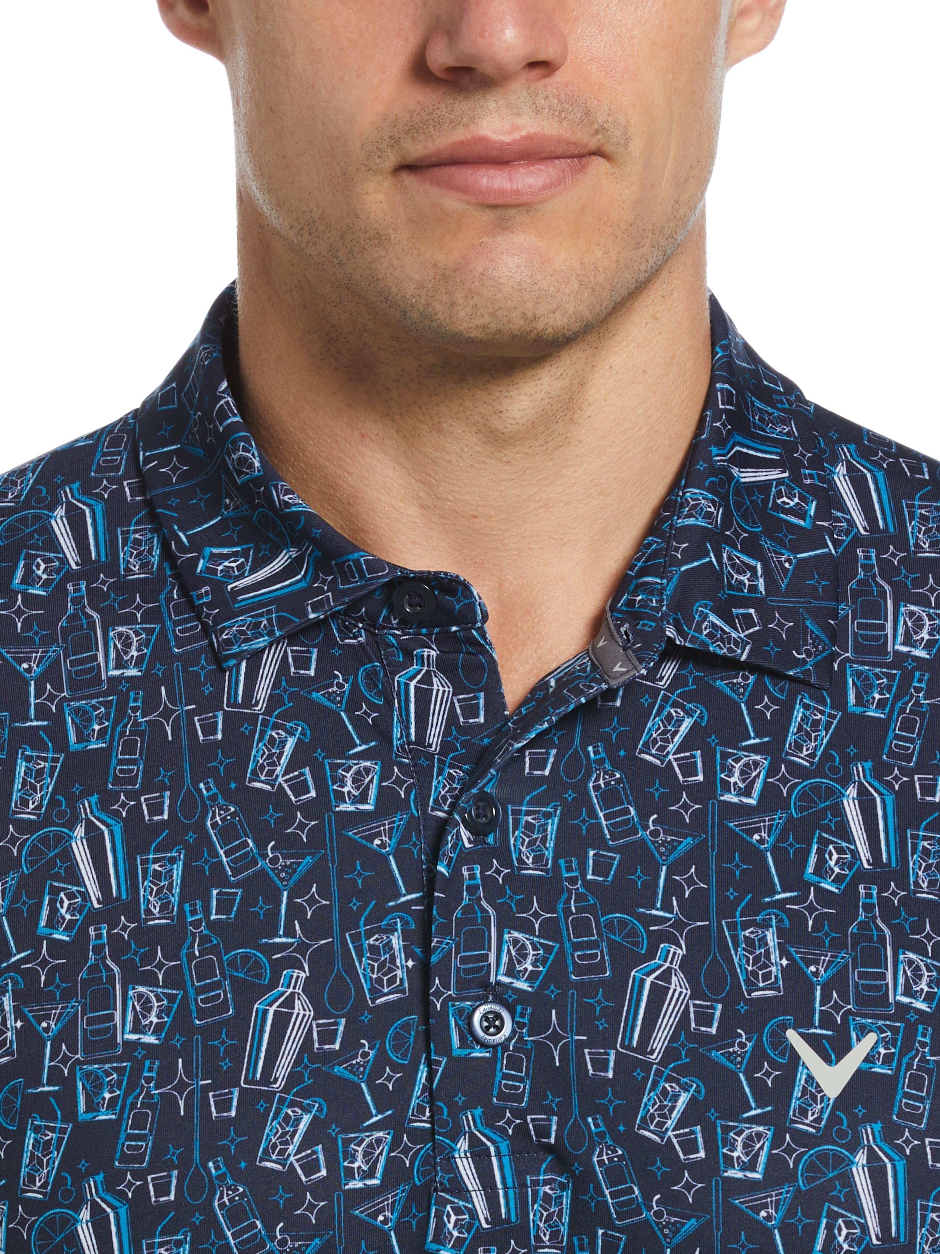 Mens Linear Cocktail Polo – Callaway Apparel