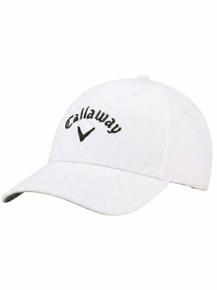 Mens Liquid Metal Golf Cap-Hats-White/Black-OS-Callaway