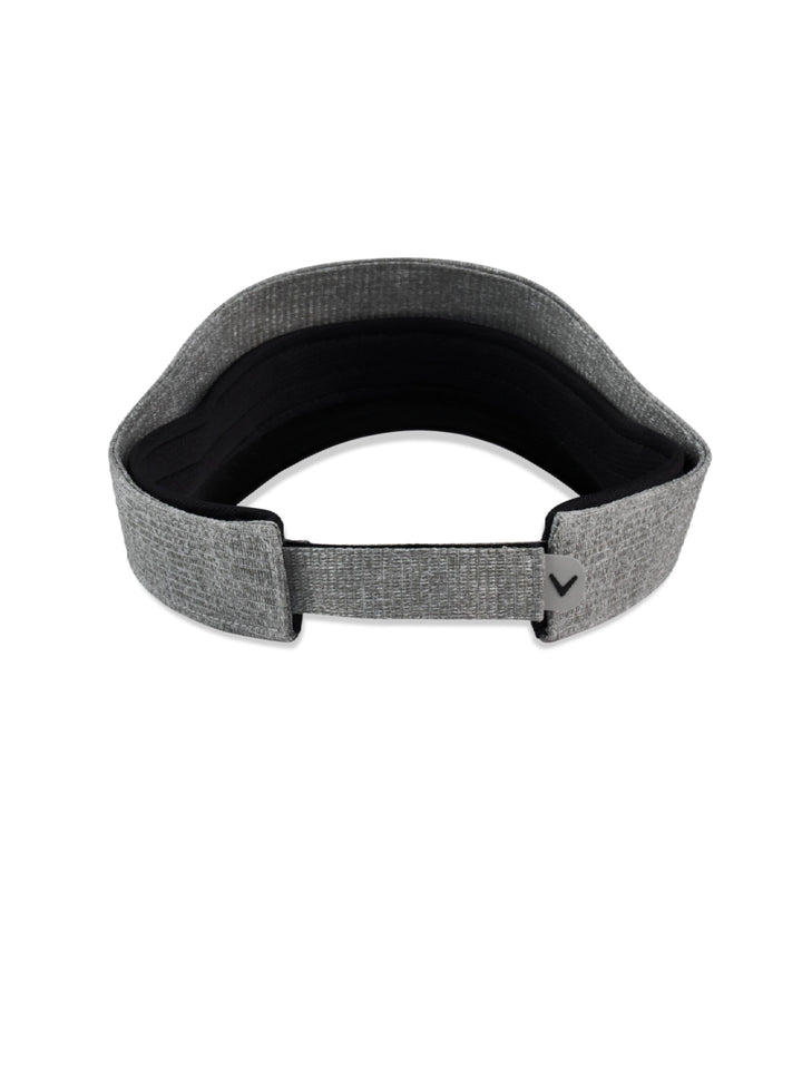 Mens Liquid Metal Golf Visor-Hats-Grey/Black-OS-Callaway