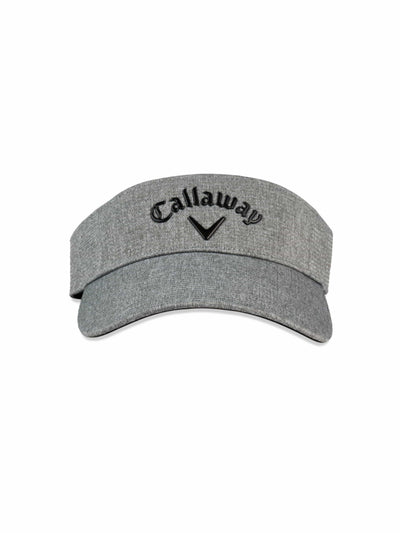 Mens Liquid Metal Golf Visor-Hats-Grey/Black-OS-Callaway